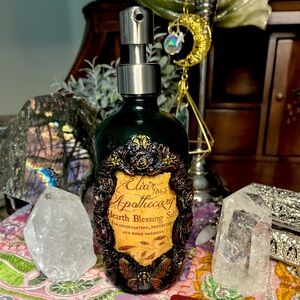 Hearth Blessing Salt Apothecary Jar Home Decor Halloween